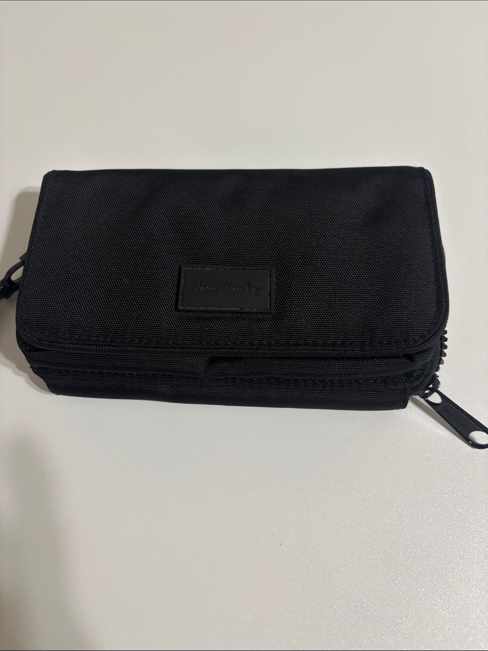 Vera Bradley Black Wallet Organizer wristlet
